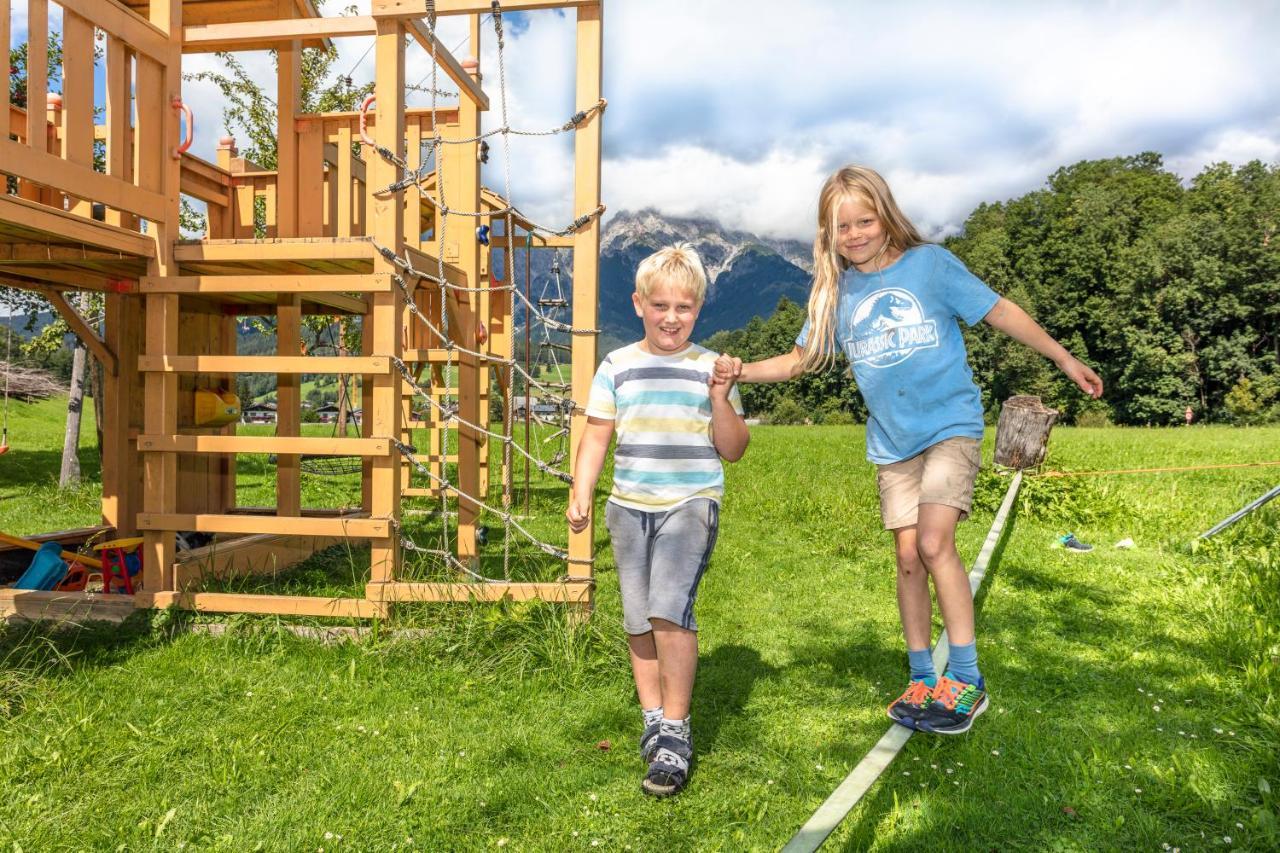 Biobauernhof Stegerbauer Apartment Maria Alm am Steinernen Meer Bagian luar foto