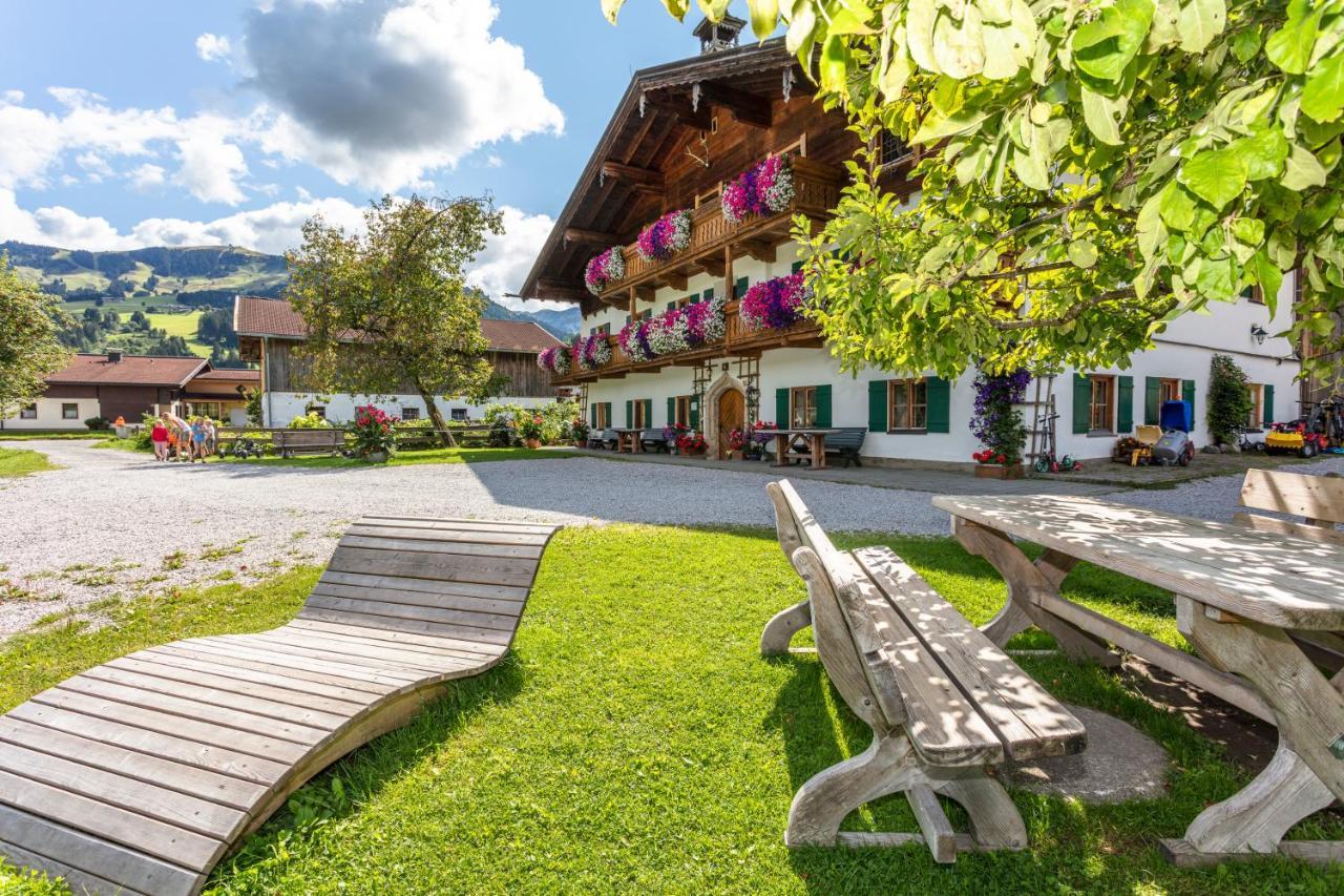 Biobauernhof Stegerbauer Apartment Maria Alm am Steinernen Meer Bagian luar foto