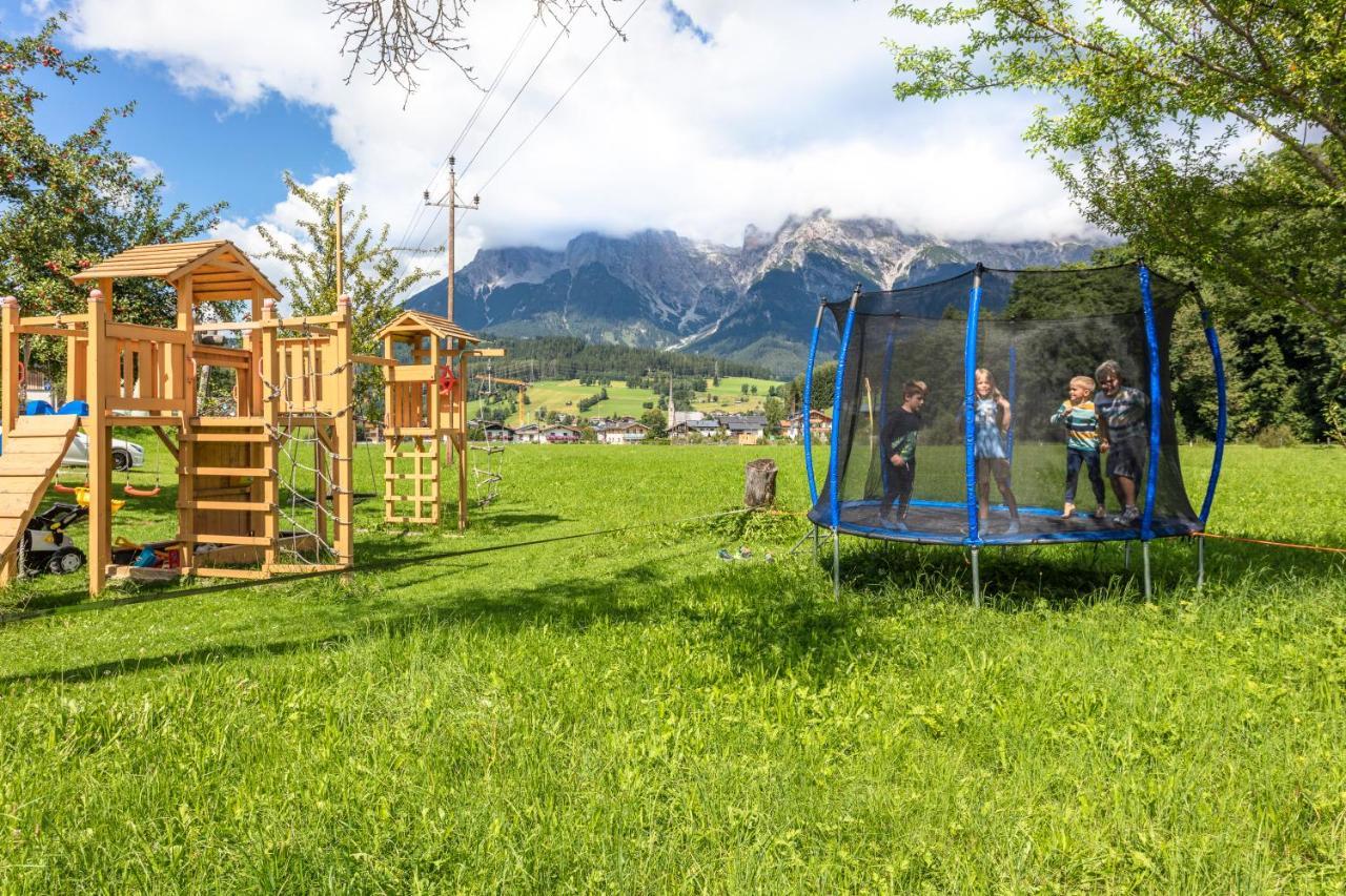 Biobauernhof Stegerbauer Apartment Maria Alm am Steinernen Meer Bagian luar foto