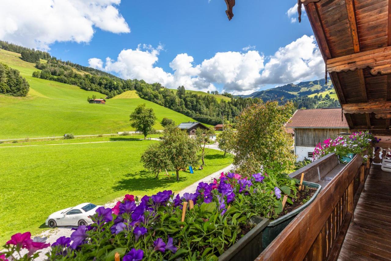 Biobauernhof Stegerbauer Apartment Maria Alm am Steinernen Meer Bagian luar foto