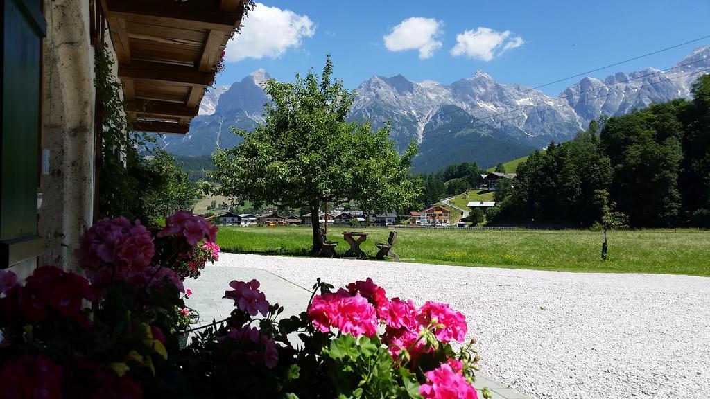 Biobauernhof Stegerbauer Apartment Maria Alm am Steinernen Meer Bagian luar foto