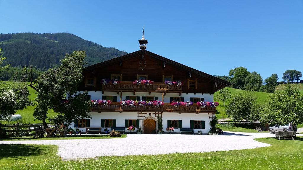 Biobauernhof Stegerbauer Apartment Maria Alm am Steinernen Meer Bagian luar foto